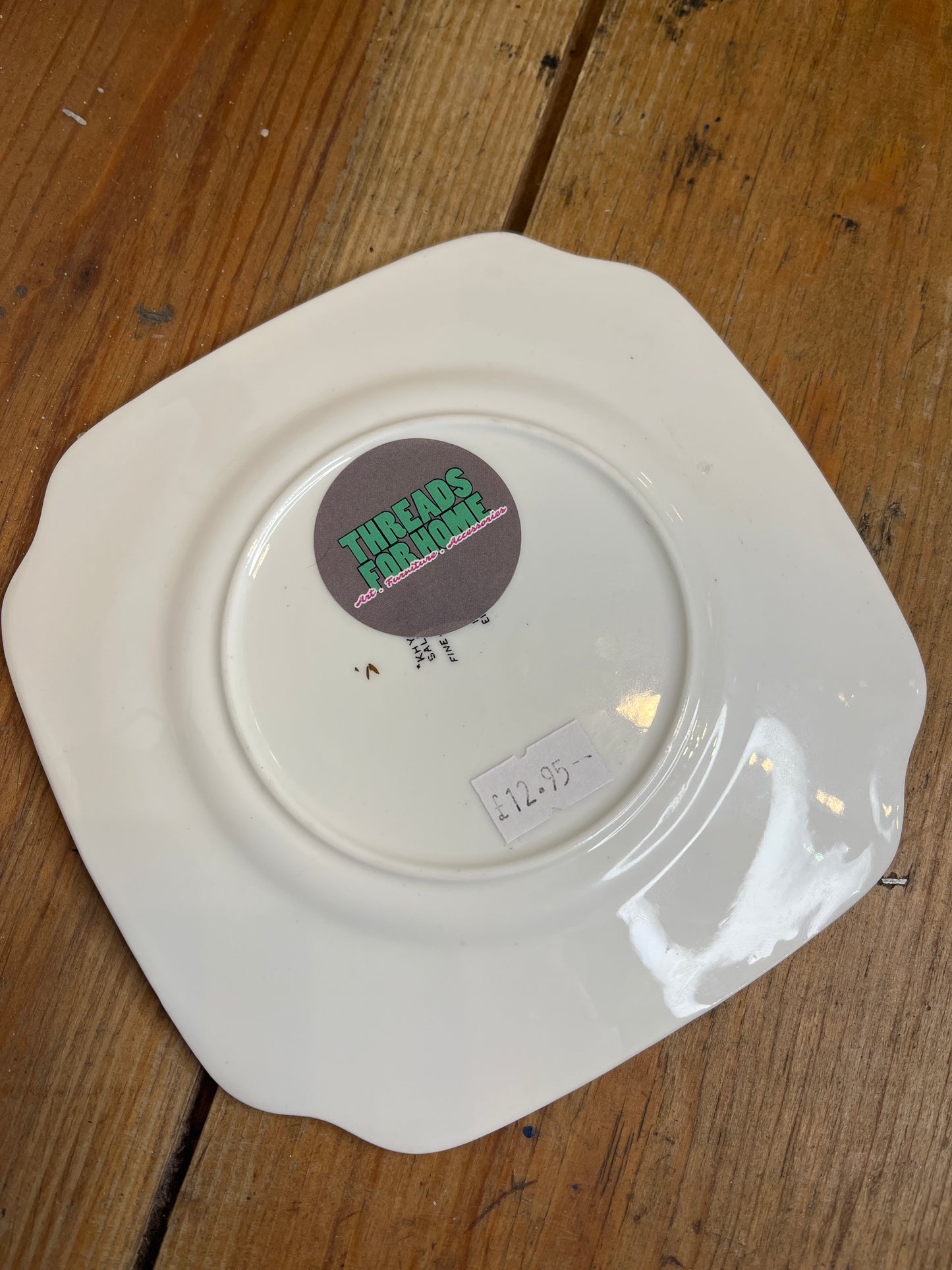 Mardy Bum Vintage Plate