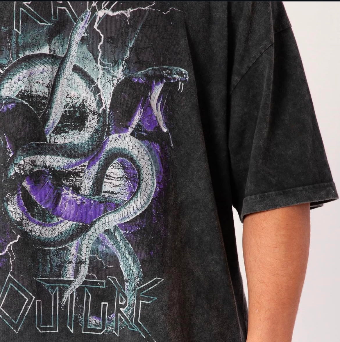 Raw Couture Snake T-shirt