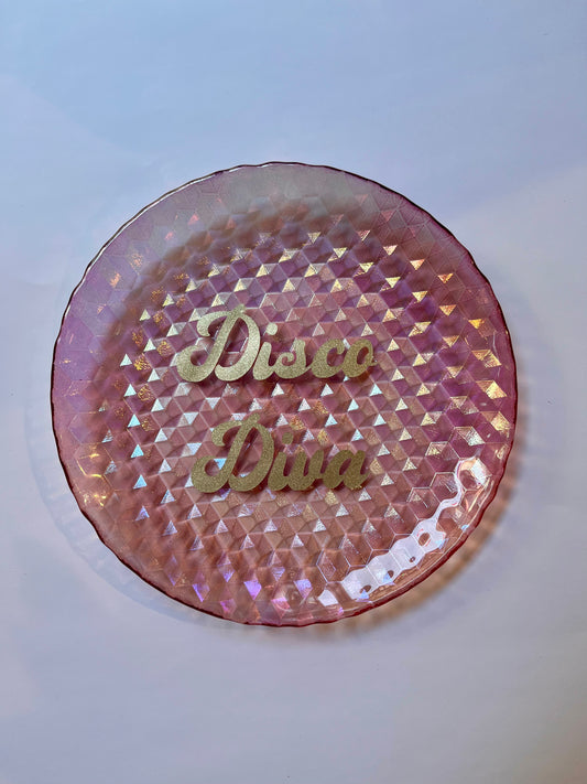 Disco Diva Plate