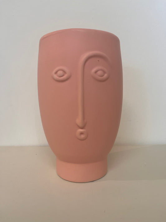 Sass & Belle Pink Face Vase