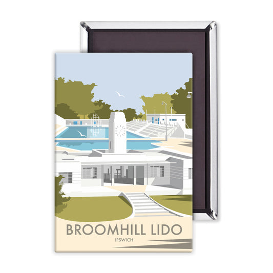 Broomhill Lido Magnet