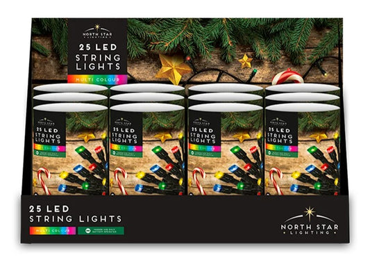 LED String Lights Multicolour 25