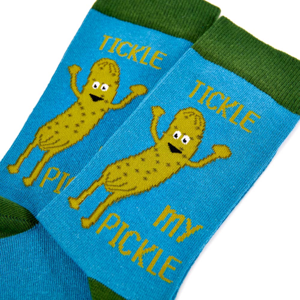 Tickle My Pickle Socks: 6 - 11