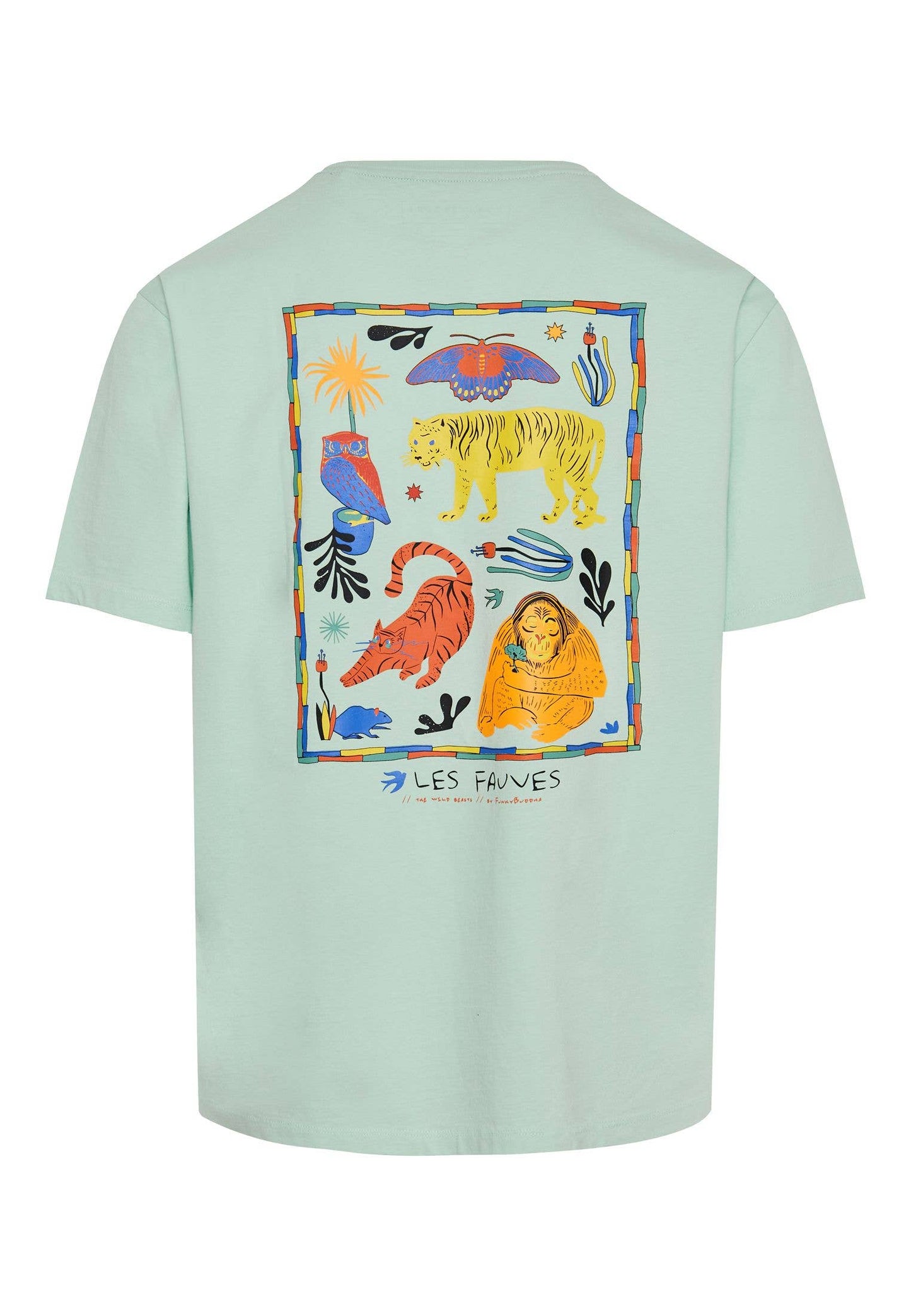 Funky Buddha Relaxed Fit T-Shirt Mint
