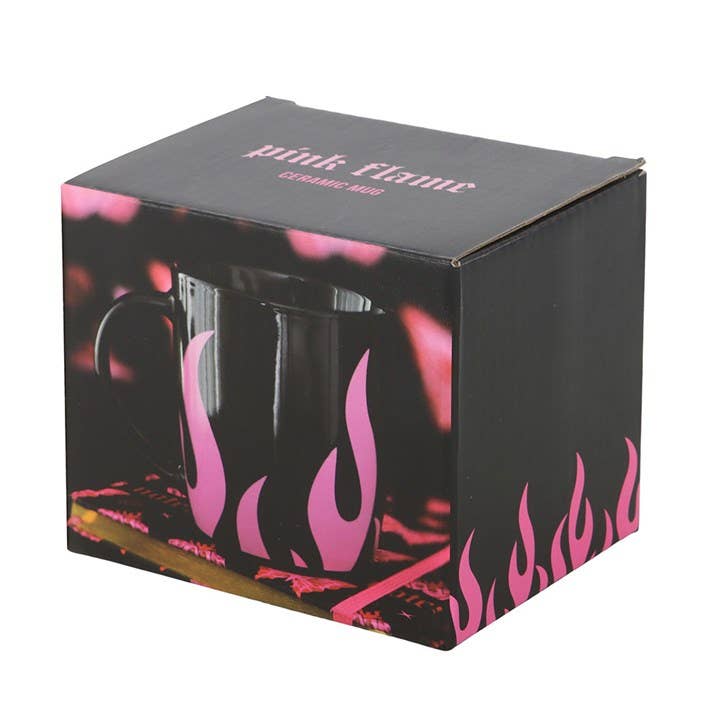 Pink Flame Y2K Mug