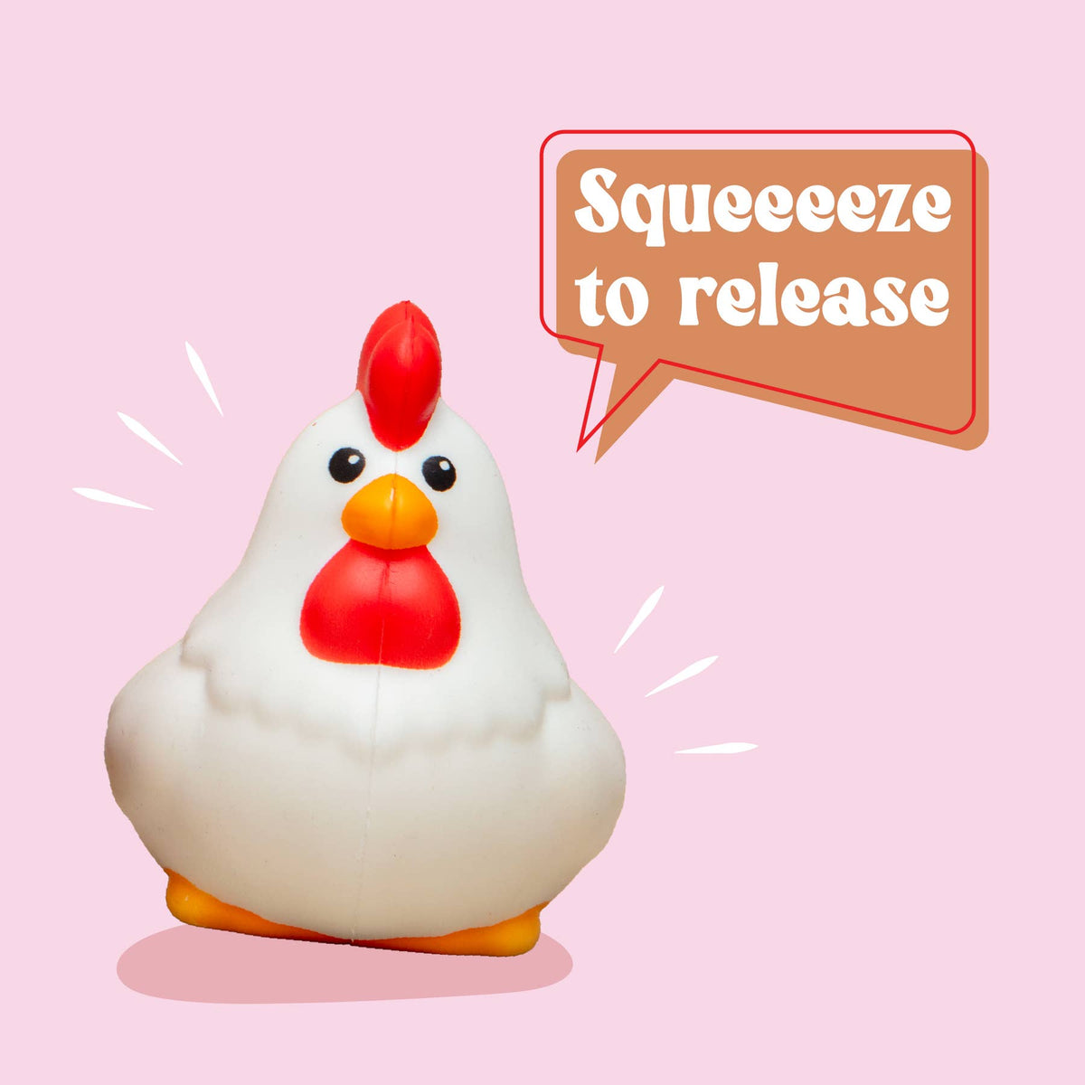 I Love Cock Cockerel Squishy Toy