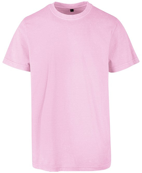Acid Wash TShirt Soft Pink