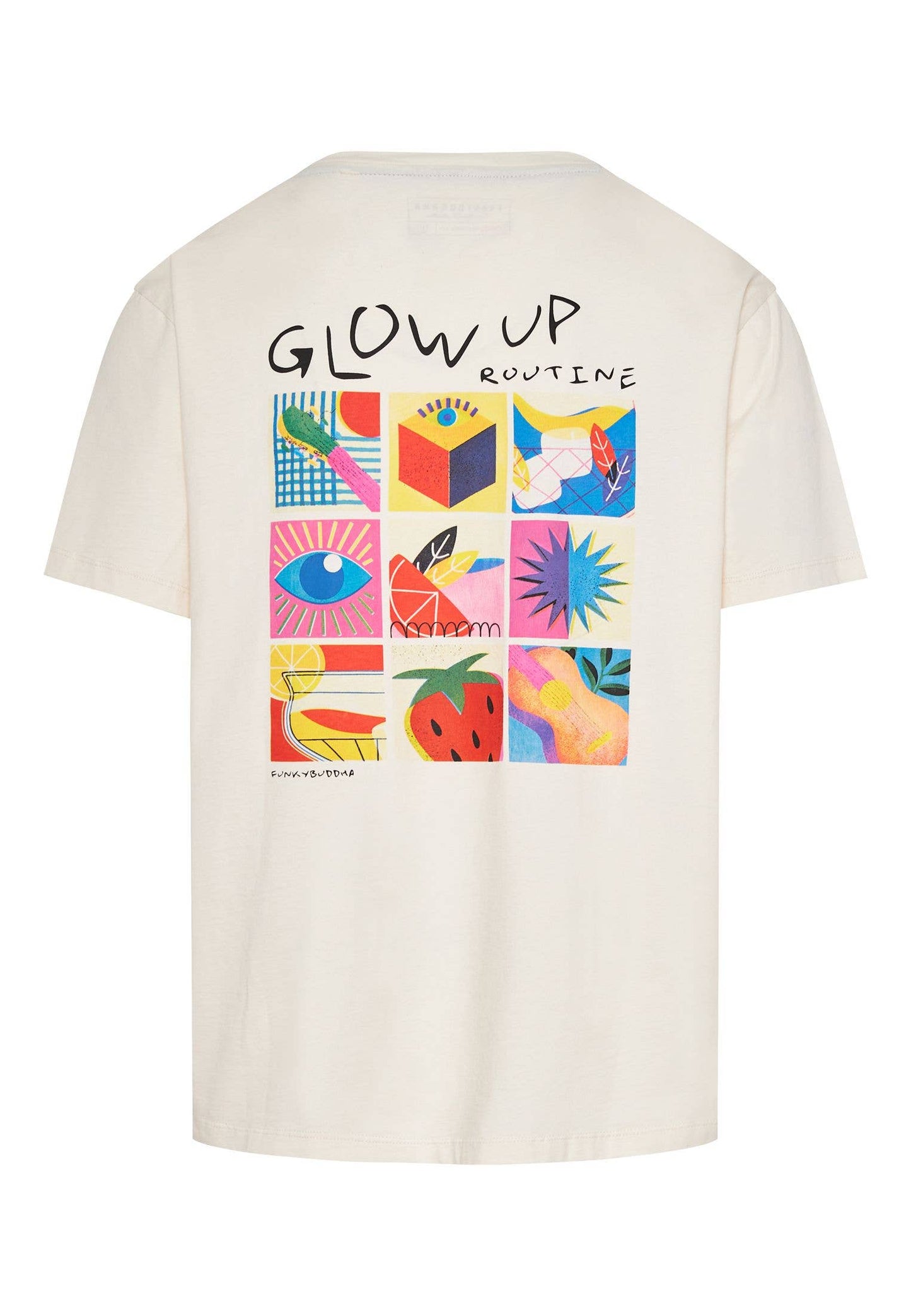 Funky Buddha Relaxed Fit Glow Up T-Shirt