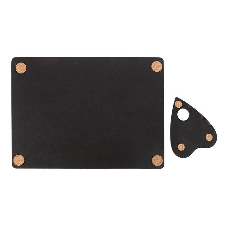 Ouija Talking Board Placemat and Planchette Coaster