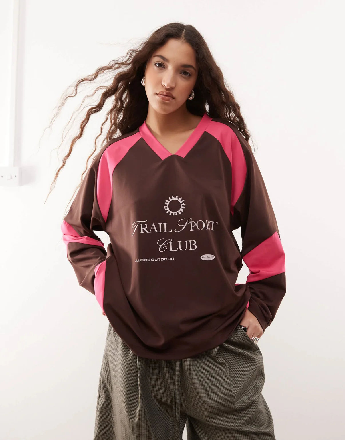 Collusion Oversized Football Top
