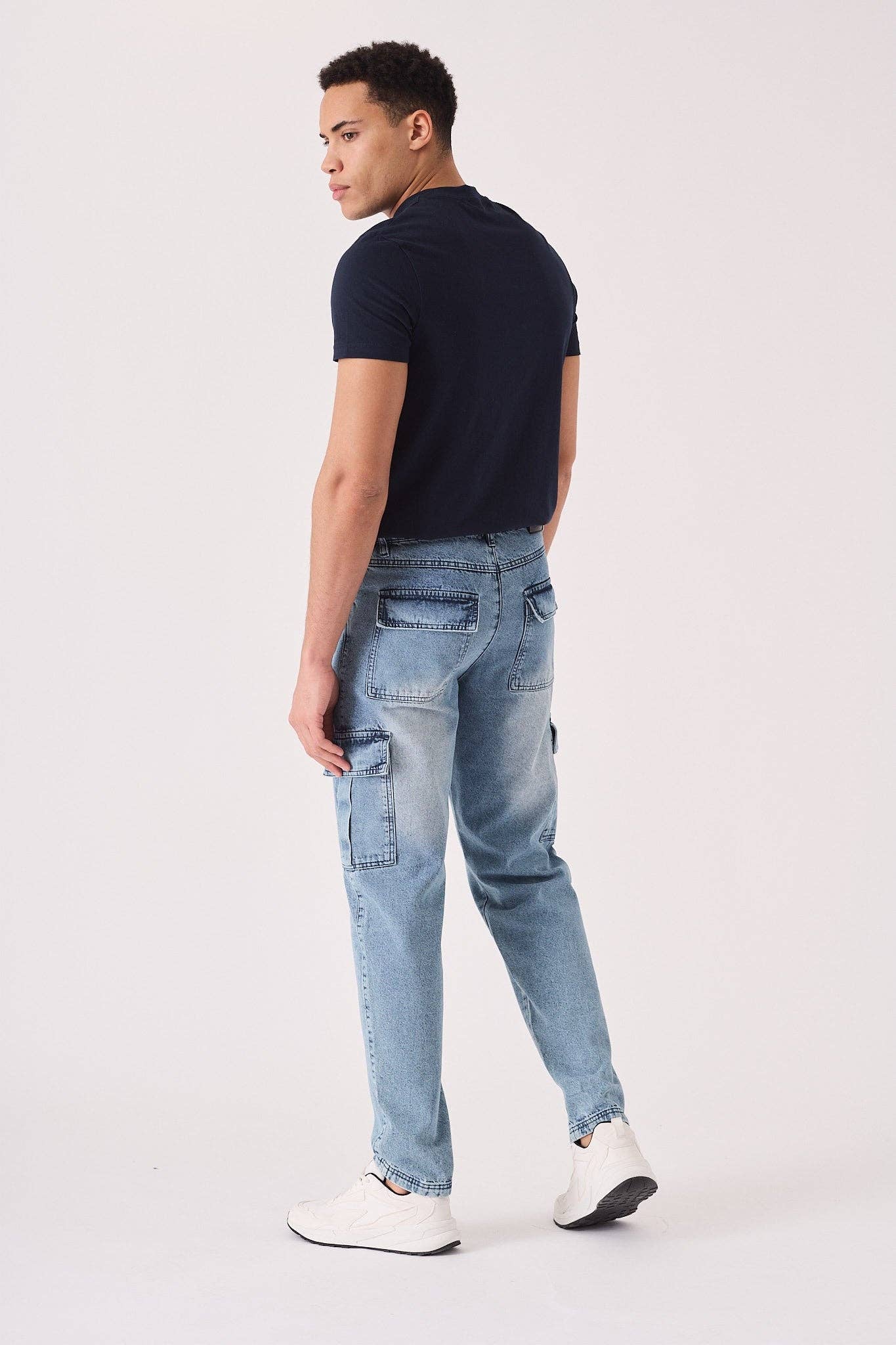 Harbor Relaxed Fit Cargo Jeans