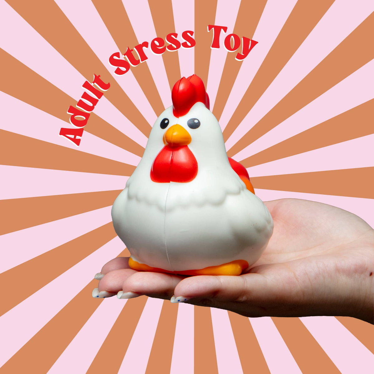 I Love Cock Cockerel Squishy Toy