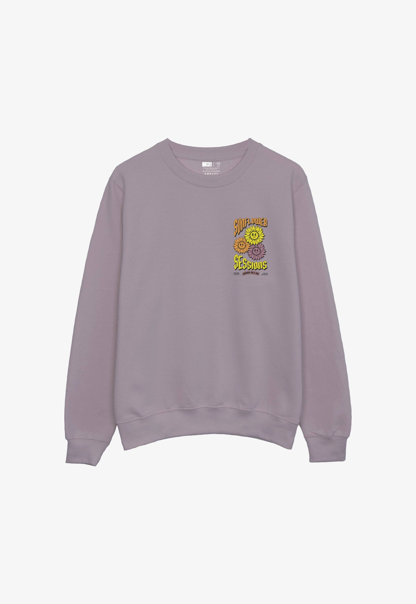 Sunflower Sessions Sweatshirt in Dusty Purple