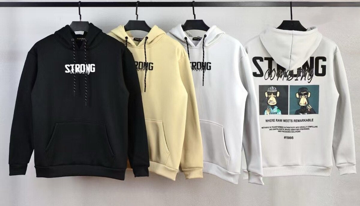 Cartoon Monkey Hoodie